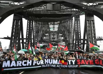 Tens of thousands attend pro-Palestinian rally in Sydney