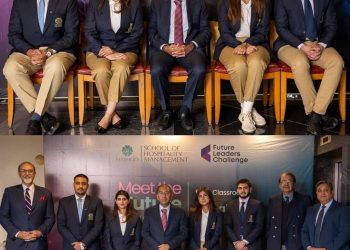 Deputy Chairman & CEO Hashoo Group Meets HSHM Students Selected for Future Leaders Challenge 2026