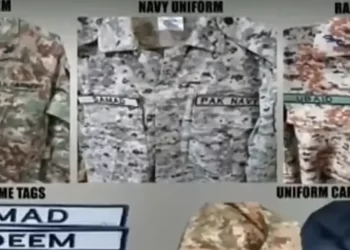 This screengrab shows items allegedly recovered from Ijaz Mallah, a Pakistani fisherman arrested by security agencies in October 2025.