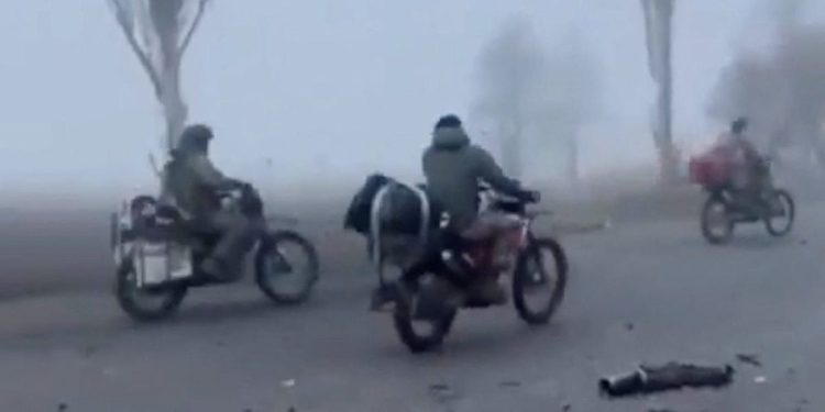 Heavy fog is punishing Ukraine's drones in the key city of Pokrovsk, where Russians are attacking on motorbikes and cars