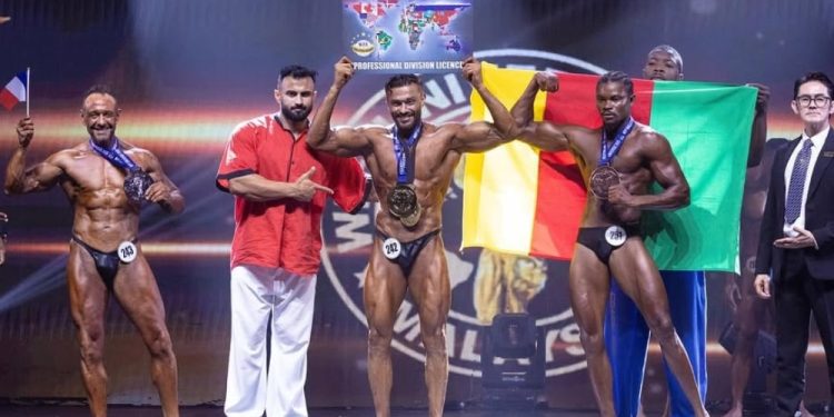 Lahore Police Constable Asim Raza Wins Gold Medal at the World Fitness Federation Championship