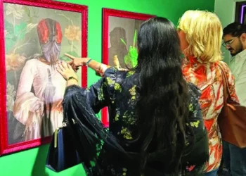 lahore transforms into a living canvas of digital arts