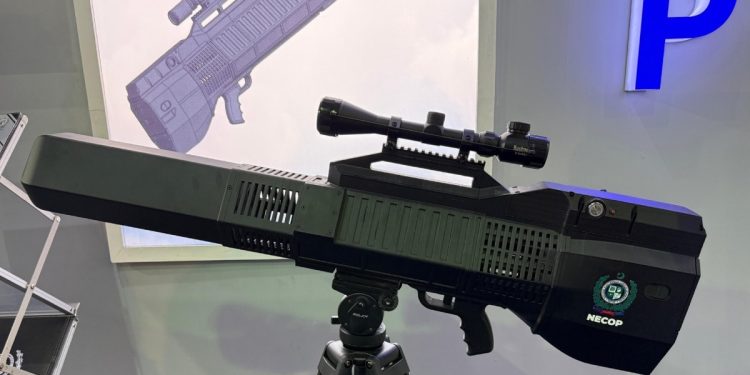 Made in Pakistan Anti-Drone Gun Unveiled