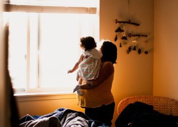 My mom moved in with me temporarily and ended up staying for 10 years. We split our bills and she helps me with childcare.