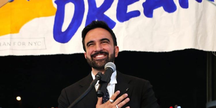 NYC’s New Mayor Zohran Mamdani Ends Victory Speech with “Dhoom Machale” Song