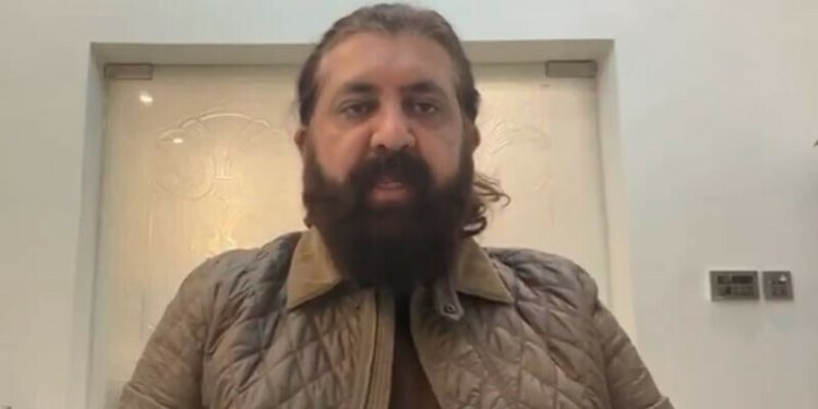 A screenshot of PTI Information Secretary Sheikh Waqas Akram. — Screengrab via X/@PTIofficial