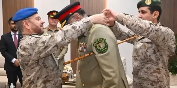 Pakistan’s General Sahir Shamshad Mirza Awarded King Abdulaziz Medal of Honor
