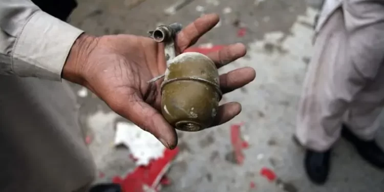 Three killed in grenade blast inside Bara house