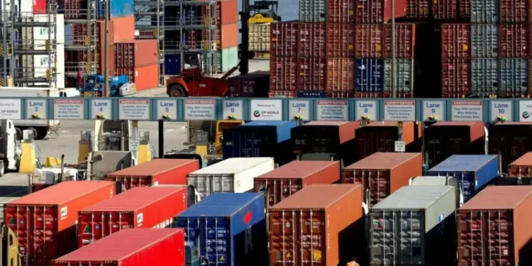 US trade gap narrows in August in report delayed by shutdown