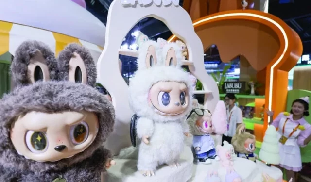 a labubu display at a mart in china photo reuters