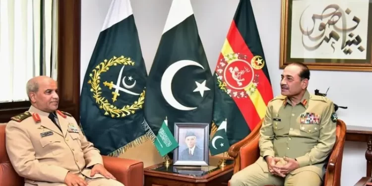 Field Marshal Munir expresses satisfaction with ‘robust defence collaboration’ in meeting with Saudi military commander