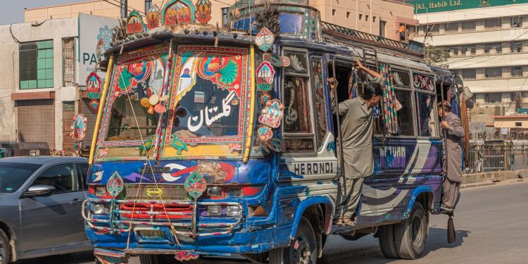 11 Year Old Boy Caught Driving Passenger Bus in DHA Phase 8 in Karachi