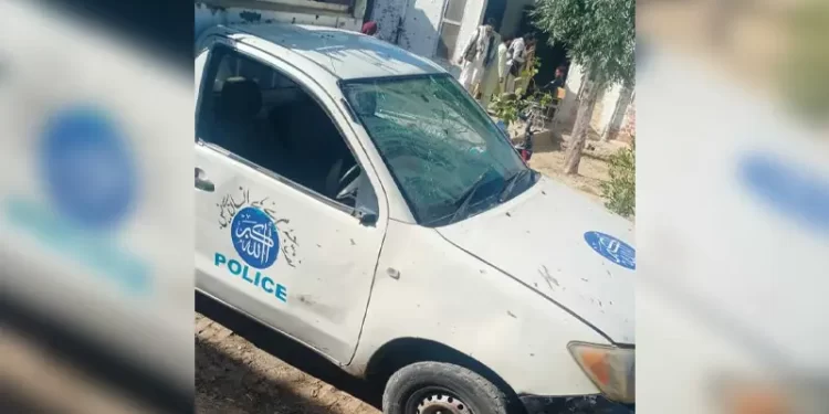 Cop martyred in suicide blast targeting police mobile in KP’s Lakki Marwat