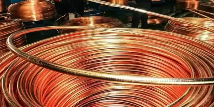 Copper retreats from peak on firmer dollar, weaker risk appetite