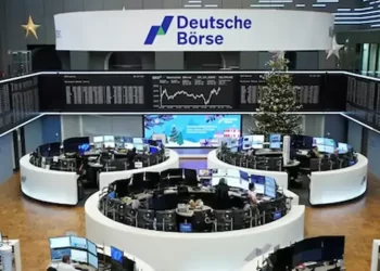 European shares steady near record highs ahead of year-end