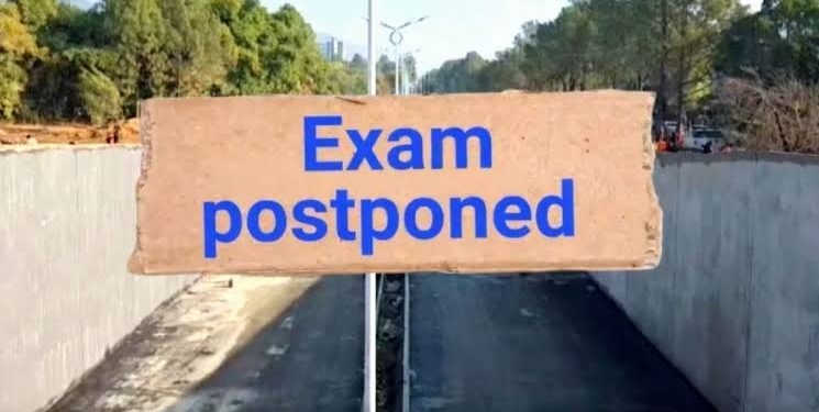 Islamabad’s Shaheen Chowk Underpass Forces Universities to Postpone Exams