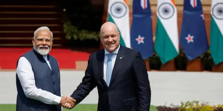 New Zealand says agreed free trade deal with India