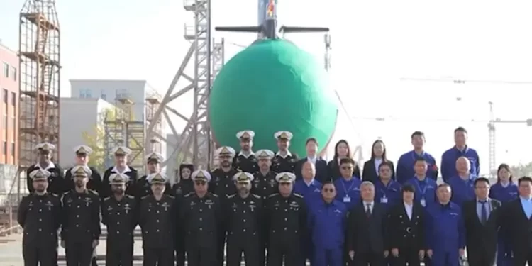 Pakistan Navy’s fourth Hangor class submarine launched by Chinese shipyard