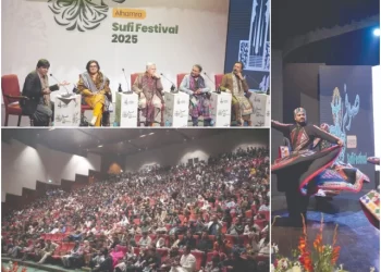 glimpses of the alhamra sufi festival 2025 photos express