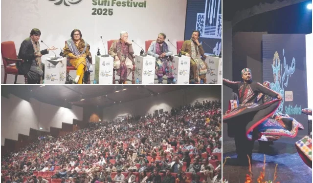 glimpses of the alhamra sufi festival 2025 photos express