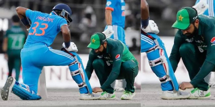 Sportsmanship Above Borders! Indian Player Tying Shoelace of Pakistani Player in U19 Asia Cup Match