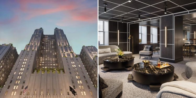 Take a look inside the Waldorf Astoria's private Empire Club, exclusive to residents of its multimillion-dollar apartments