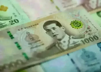 Thai baht/US dollar little changed on Friday