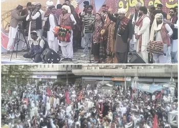 people participate in a musical event to celebrate sindh cultural day in karachi photos express