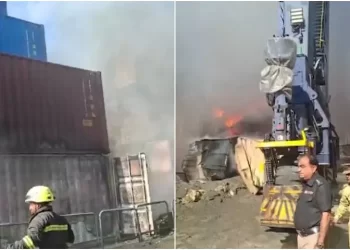 20 containers destroyed as huge fire erupts at Karachi Port: officials