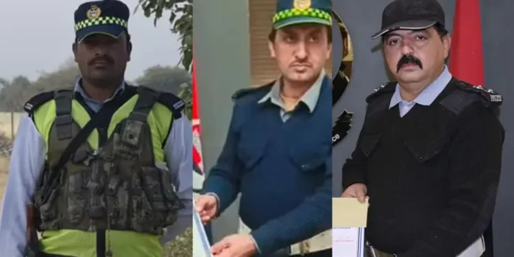 3 on-duty traffic policemen martyred in firing by suspected terrorists in KP’s Lakki Marwat