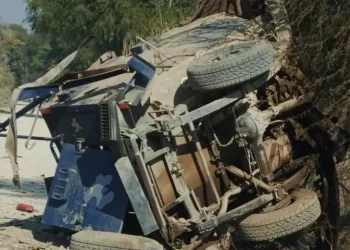 6 cops martyred in blast targeting armoured police vehicle in KP’s Tank