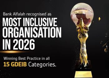 Bank Alfalah Recognised as the Top ‘Most Inclusive Organisation’ in 2026 at GDEIB Awards