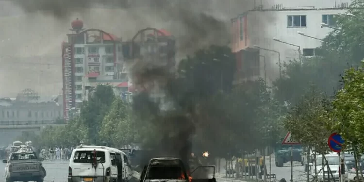 Blast in Afghan capital kills at least seven