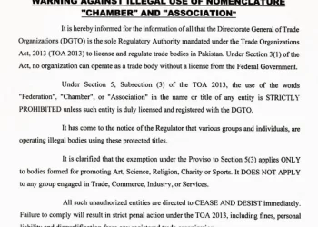 Govt regulator cracks down on unlicensed use of “Federation,” “Chamber,” “Association”