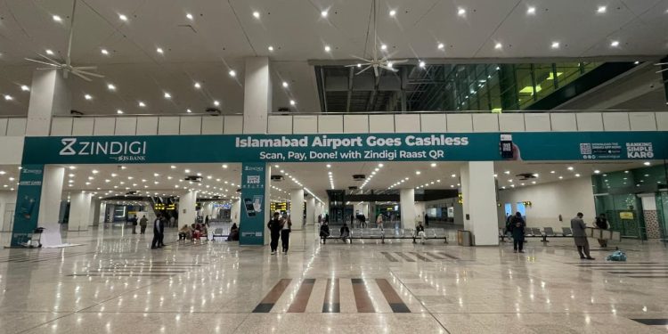 Islamabad International Airport First ever greenfield airport of Pakistan Goes Fully Digital & Cashless with Pakistan Airports Authority & Zindigi