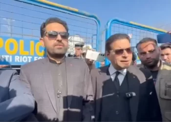 KP CM Afridi says he will camp near Adiala jail overnight along with PTI workers