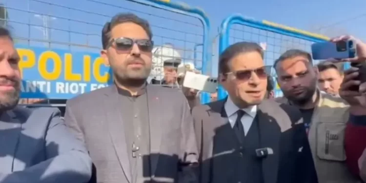 KP CM Afridi says he will camp near Adiala jail overnight along with PTI workers