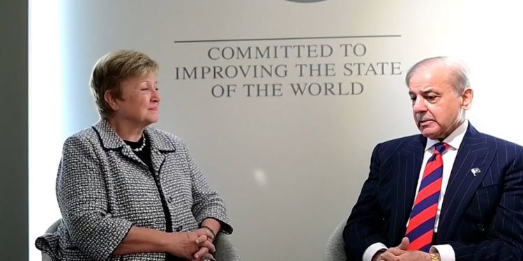 PM Shehbaz briefs IMF’s Georgieva on Pakistan’s ‘improving’ macroeconomic indicators