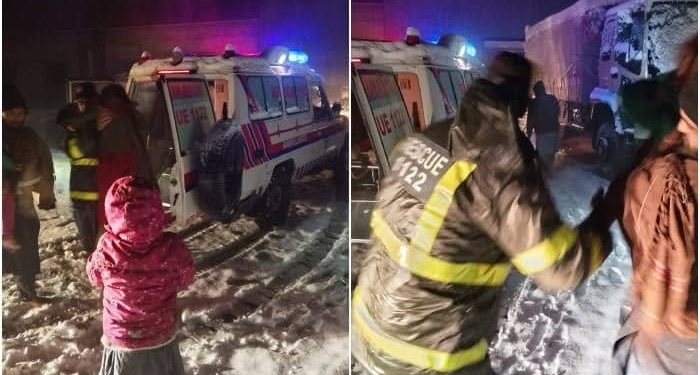 Pakistani Army Joins Rescue Operations as Heavy Rainfall and Snowfall Strand Nearly 100 Vehicles in Tirah Valley