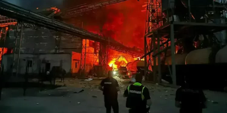 Russian attack on Odesa region damages energy, gas infrastructure, governor says