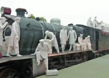 the newly built museum at the wagah border arena in lahore photos express