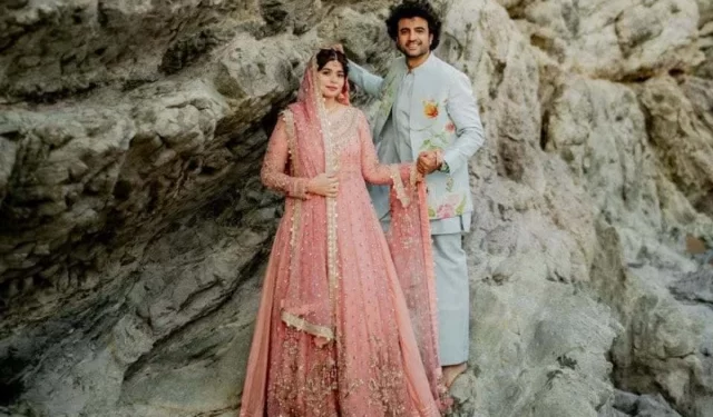 pakistani actor umer alam ties the knot with fiza masroor photo express