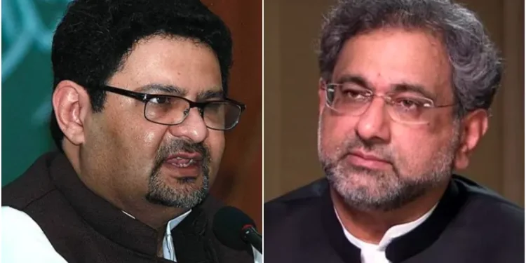 Awaam Pakistan’s Miftah Ismail, Shahid Khaqan to join TTAP sit-in outside Parliament