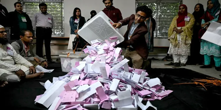 Polls close, counting begins in Bangladesh election after high turnout