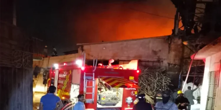 Fire breaks out at factory in Karachi’s SITE