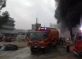 Firefighting efforts under way to douse blaze at factory in Rawalpindi’s Rawat