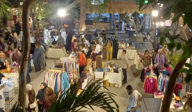 a one day family festival was held at habitt city in karachi on february 2 2026 photo author