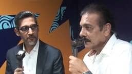 Google’s CEO Sundar Pichai in the Commentary Box for T20 World Cup Match