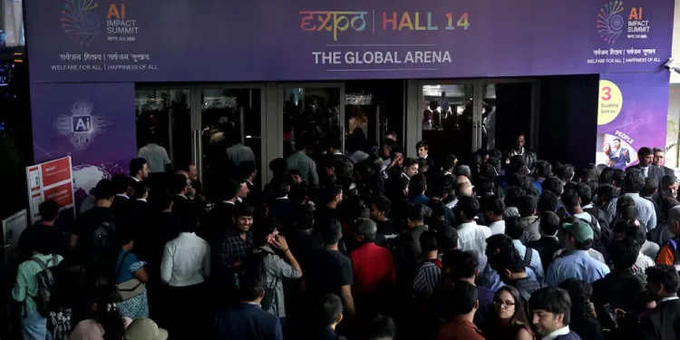 India’s AI Summit opening marred by long queues, confusion