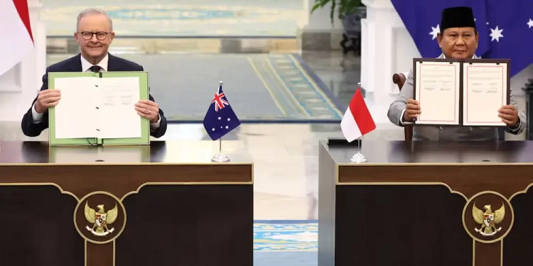 Indonesia signs security pact with Australia